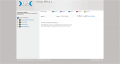 Desktop Screenshot of catalogo.bm-spa.com